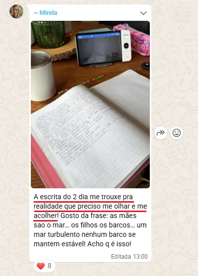 Depoimento real de mãe: O próprio acolhimento em primeiro lugar