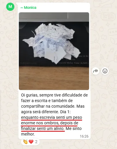Depoimento real de mãe: O peso saindo dos ombros